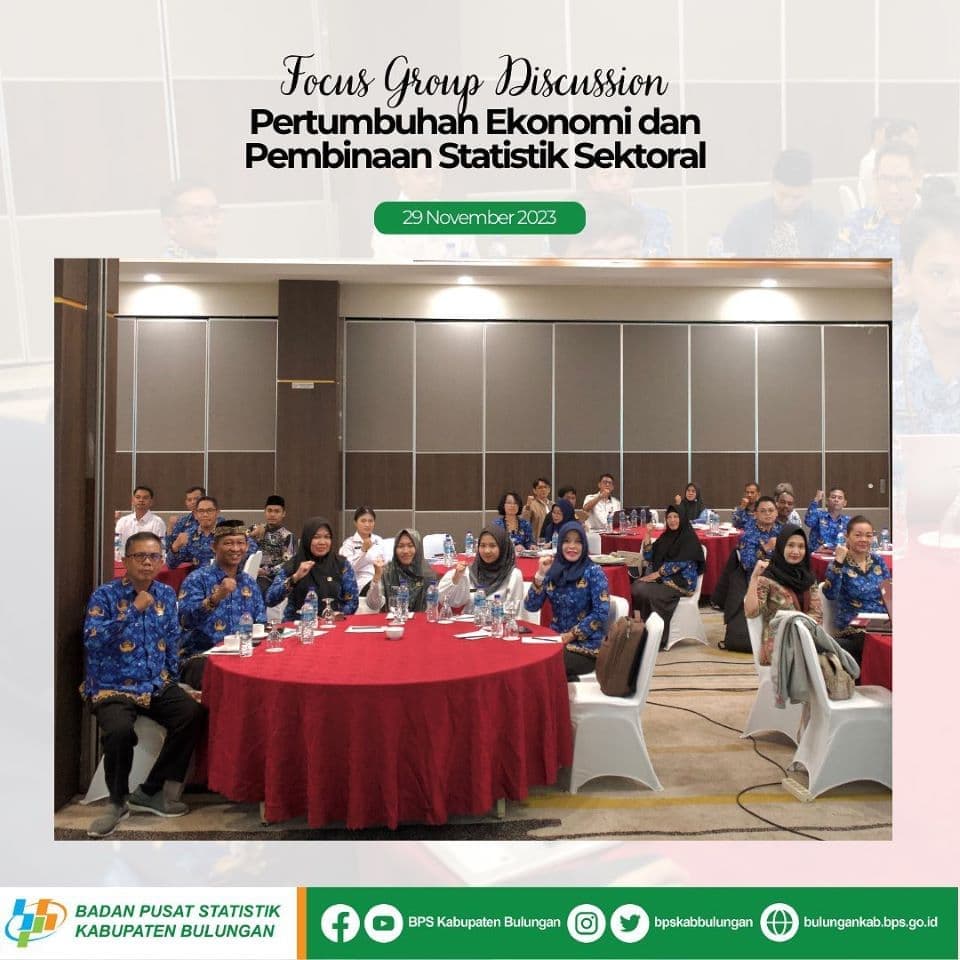 Focus Group Discussion Pertumbuhan Ekonomi dan Pembinaan Statistik Sektoral
