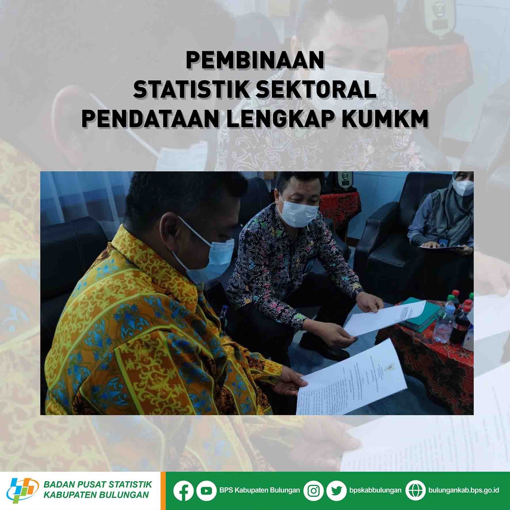 Pembinaan Statistik Sektoral Pendataan KUMKM