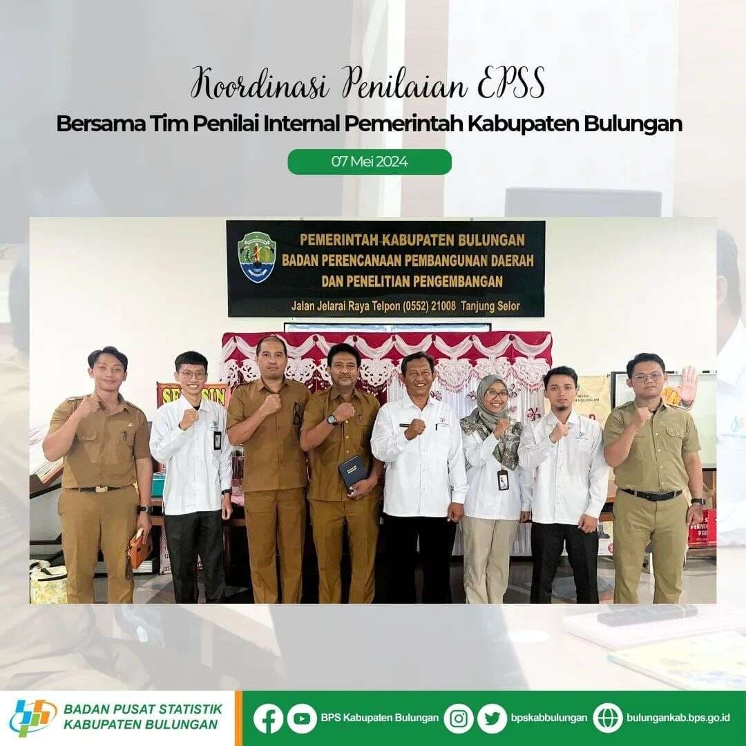 Koordinasi Penilaian EPSS Bersama Tim Penilai Internal Pemerintah Kabupaten Bulungan